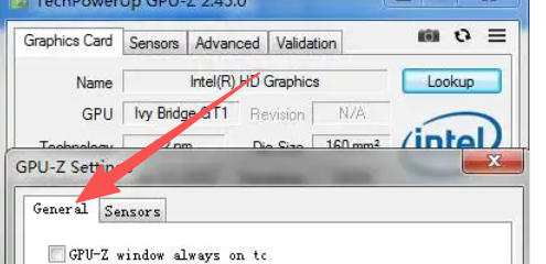 gpu-z怎么调成中文？gpu-z调成中文的方法截图
