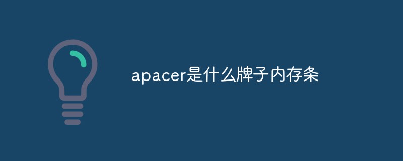 apacer是什么牌子内存条-apacer简介